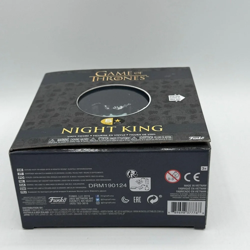 Funko 5 Star Game of Thrones Night King Vinyl Figure DRM190124 New